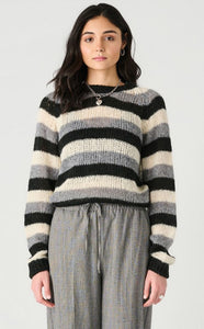 Long Sleeve Open Stitch Sweater - Dex