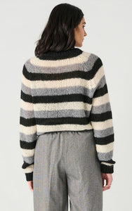 Long Sleeve Open Stitch Sweater - Dex