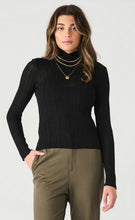 Load image into Gallery viewer, Long Sleeve Mock Neck Ribbed Top - Dex