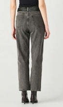 Load image into Gallery viewer, Mid-Rise Girlfriend Jeans - Washed Charcoal - Dex