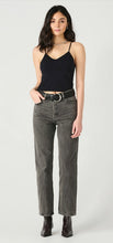 Load image into Gallery viewer, Mid-Rise Girlfriend Jeans - Washed Charcoal - Dex