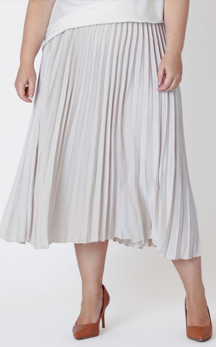 Pleated Maxi Skirt - Dex Plus