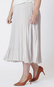 Pleated Maxi Skirt - Dex Plus