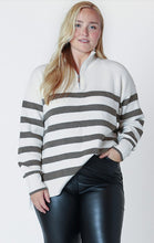 Load image into Gallery viewer, Long Sleeve Half Zip Sweater - Dex Plus