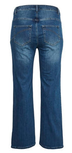 KCkanna Flora Flared Jeans - Kaffe Curve