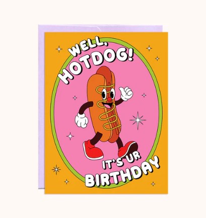 Hotdog! Birthday Card