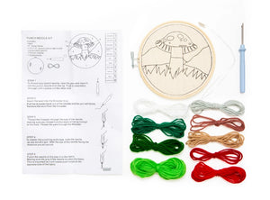 Mushroom Punch Needle Kit - Kikkerland