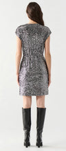 Load image into Gallery viewer, Cap Sleeve Sequin Wrap Dress - Dex