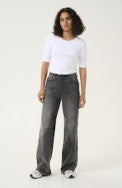 Load image into Gallery viewer, KAsinem High Waist Jeans Grey - Kaffe