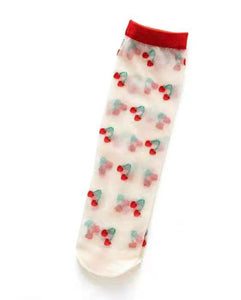 Assorted Sheer Bubble Socks