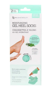 Moisturizing Gel Heel Socks - Tea Tree & Peppermint - Relaxus