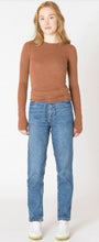 Load image into Gallery viewer, Brushed Crewneck Tee - Chestnut Heather
