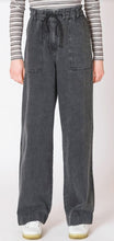 Load image into Gallery viewer, Wide Leg Denim Pants - Washed Black