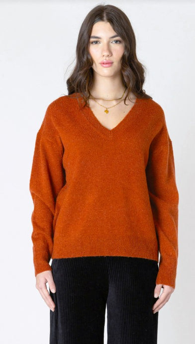 Soft Touch Sweater - Burnt Orange