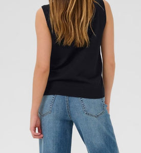 KAlizza Knit Slipover - Black - Kaffe