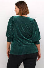 Load image into Gallery viewer, KCcacanna Blouse -  Garden Topiary - Kaffe Curve