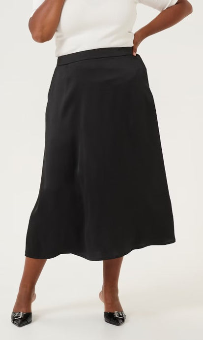 KCdina Skirt -  Black - Kaffe Curve