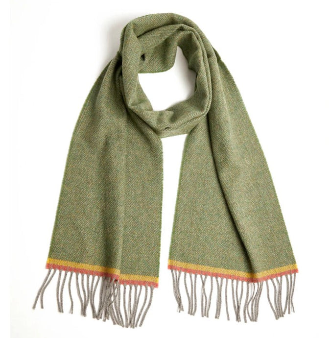 Heritage Lambswool Scarf - Spruce