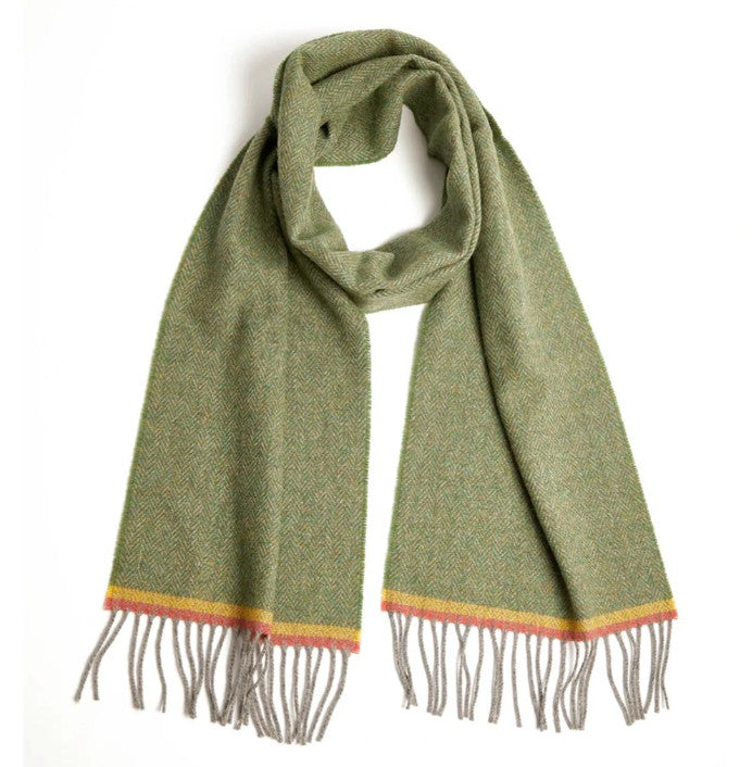 Heritage Lambswool Scarf - Spruce