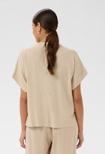 Load image into Gallery viewer, KAmilia Linen Blouse - Feather Gray