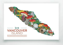 Load image into Gallery viewer, Vancouver Island Postcard - Mushroom - Nicola North Art