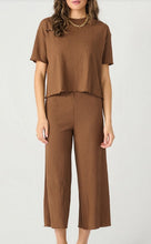 Load image into Gallery viewer, Pull On Textured Culotte Pant - Dex