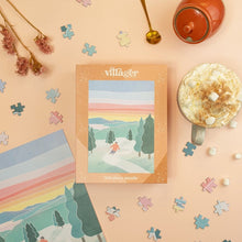 Load image into Gallery viewer, Villager Puzzles 500 Piece - Sunset Ski