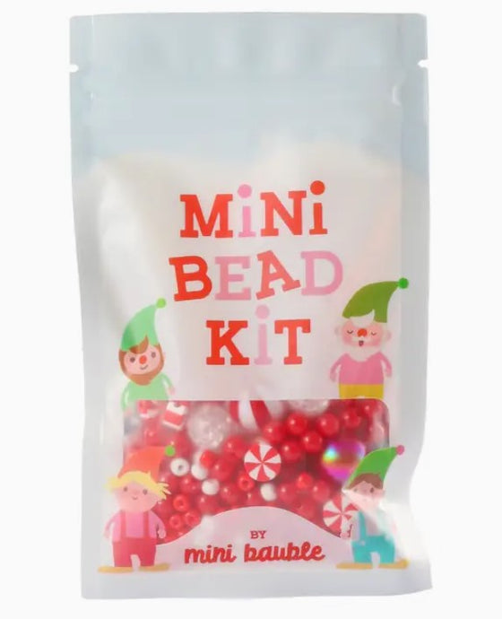 Candy Cane Christmas Mini Bead Kit