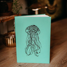 Load image into Gallery viewer, Engraved Jellyfish Blue Journal