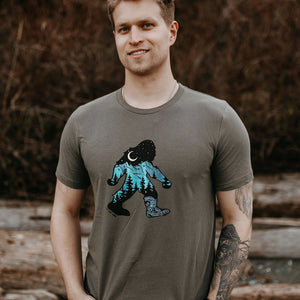 West Coast Karma Sasquatch Northern Lights Tee