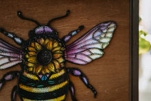Load image into Gallery viewer, Sunflower Bee 3D Wood Art
