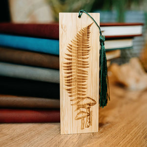 Engraved Bamboo Bookmark