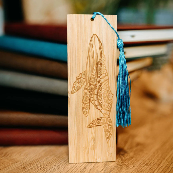 Engraved Bamboo Bookmark
