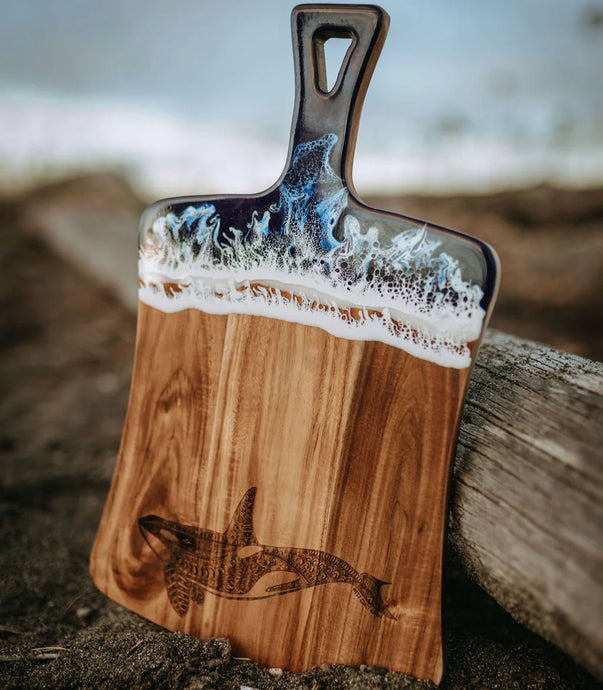 Resin Charcuterie Board - Orca
