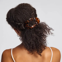 Load image into Gallery viewer, Recycled Plastic Small Flat Hair Clip - Tort - Kitsch