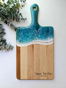 Resin Wave Charcuterie/Cutting Board Assorted Sizes