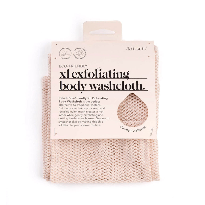 Exfoliating Body Wash Cloth  - Kitsch