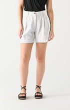 Load image into Gallery viewer, White Linen Trouser Short