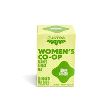 Load image into Gallery viewer, Lemon Ginger Tea Bag Box - JusTea