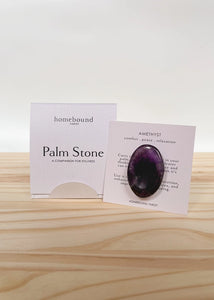 Palm Stone - Amethyst