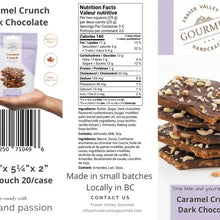 Load image into Gallery viewer, Caramel Crunch - Dark Chocolate - Fraser Valley Gourmet