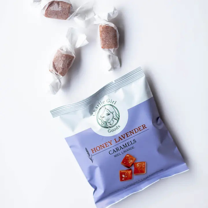 Honey Lavender Caramels - Charlie Girl Goods