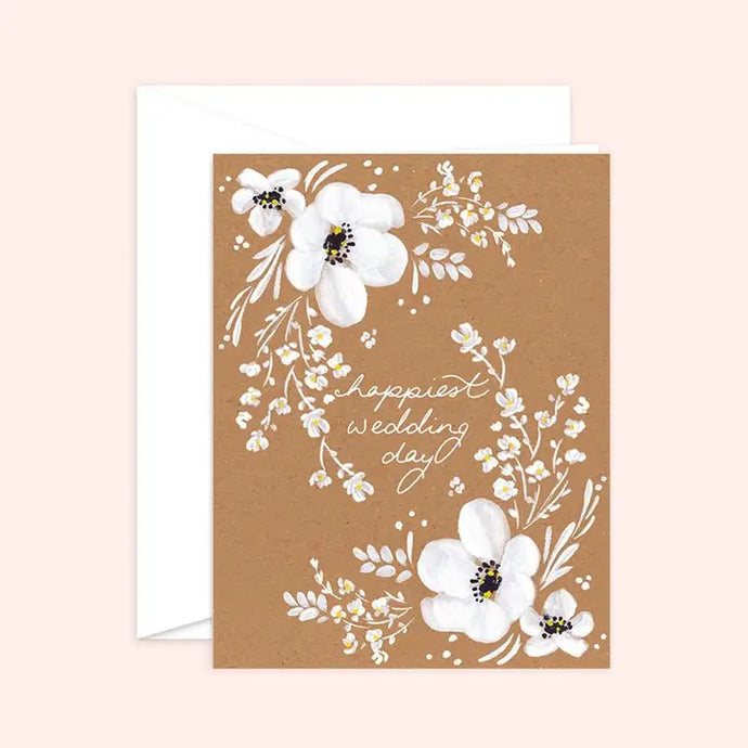 Happiest Wedding Day Card