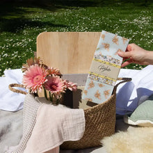 Load image into Gallery viewer, Goldilocks 3 Pack Beeswax Wrap - Bees &amp; Blooms