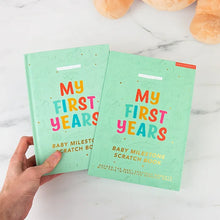 Load image into Gallery viewer, My First Years - Baby Milestone Scratch Book