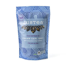 Load image into Gallery viewer, Cream Earl Grey Loose Leaf Pouch - JusTea