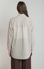 Load image into Gallery viewer, Oversized Textured Shirt - Beige
