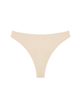 Load image into Gallery viewer, High Rise Thong Underwear - Beige - Huha