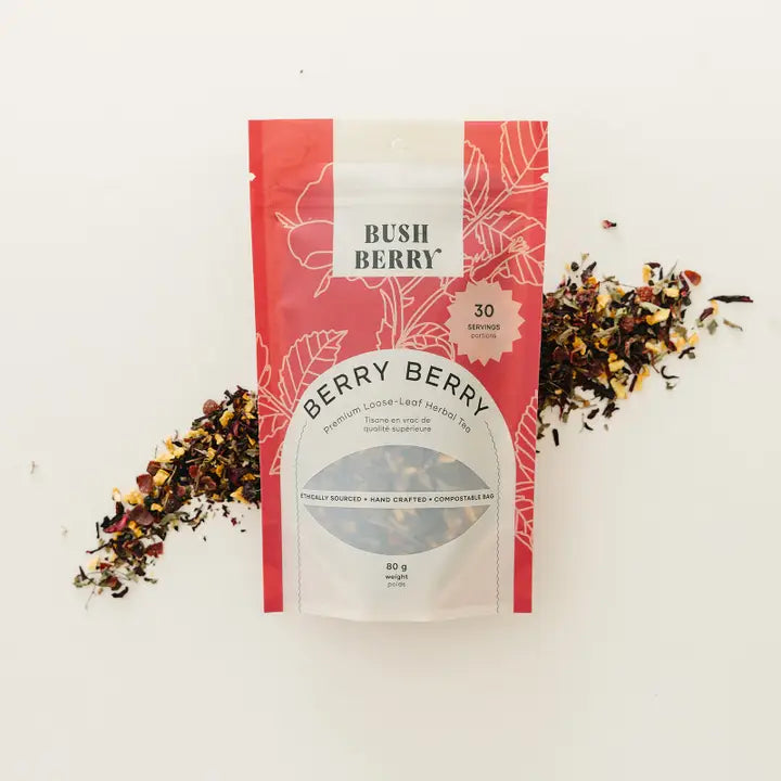 Organic Berry Berry Loose Leaf Tea - Bush Berry