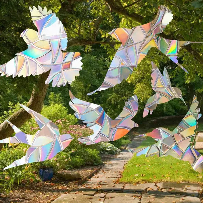 Bird Shape Suncatcher Pack - Mustard Tiger